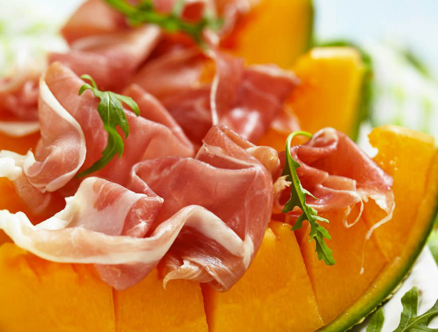 Prosciutto di Montagnana e melone