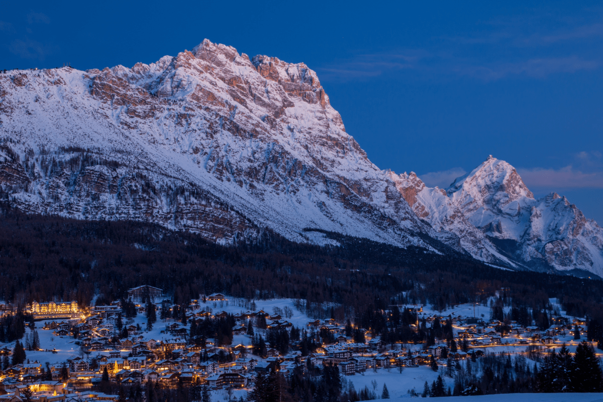 La magia del Natale a Cortina